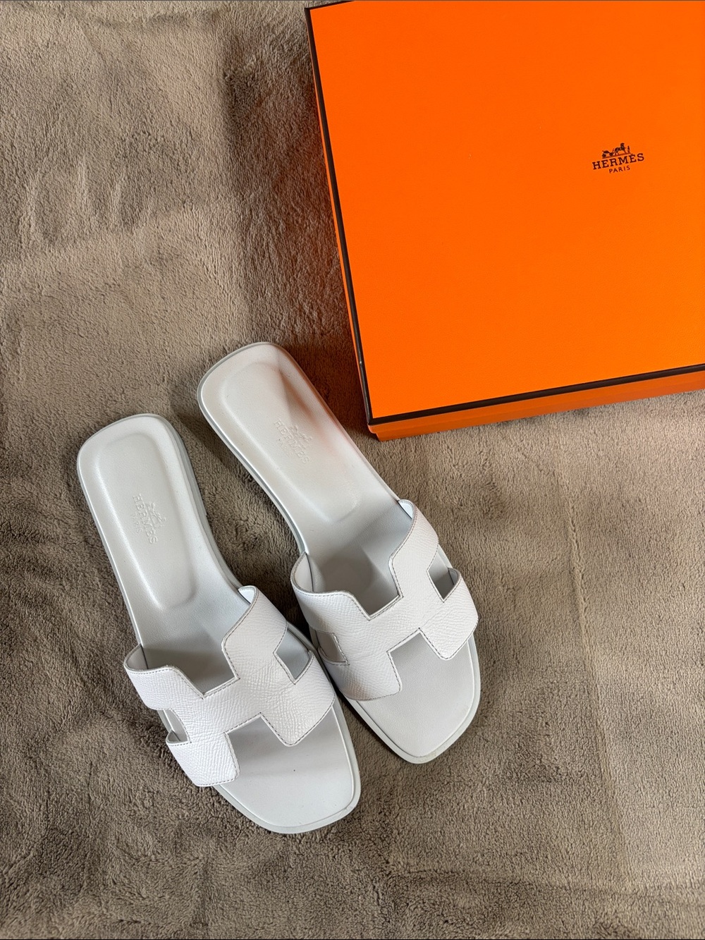 Hermes Oran sandals